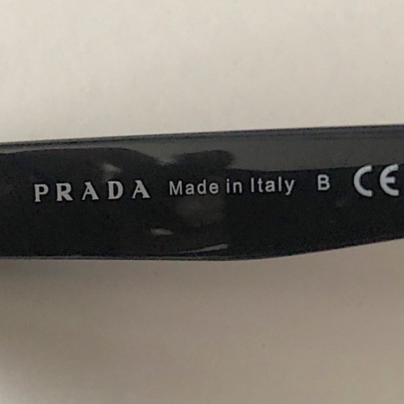 Prada PR 16XS 3890A7 Womens Cat-Eye Sunglasses Black 56mm - Picture 6 of 9